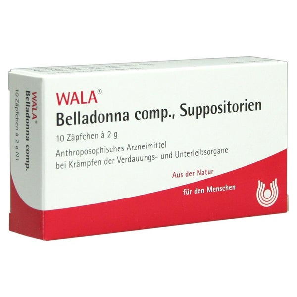 Belladonna Comp.suppositorien 10X2 g