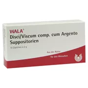 Produktabbildung: Disci/viscum Comp.cum Argento Suppositor 10X2 g
