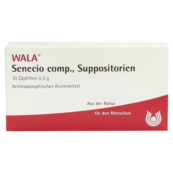 Senecio Comp.suppositorien 10X2 g