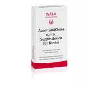 Produktabbildung: WALA Aconitum/China comp., Suppositorien für Kinder 10X1 g