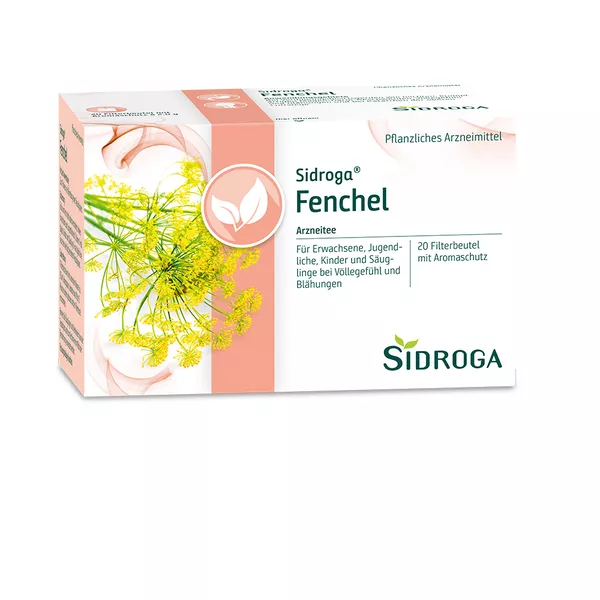 Sidroga Fenchel Tee Filterbeutel 20X2,0 g