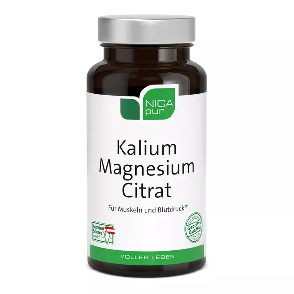 Nicapur Kalium Magnesium Citrat Kapseln 60 St