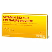 Produktabbildung: Vitamin B12 PLUS Folsäure Hevert a 2 ml 10 St