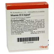 Produktabbildung: Vitamin B6 Injeel Ampullen 10 St