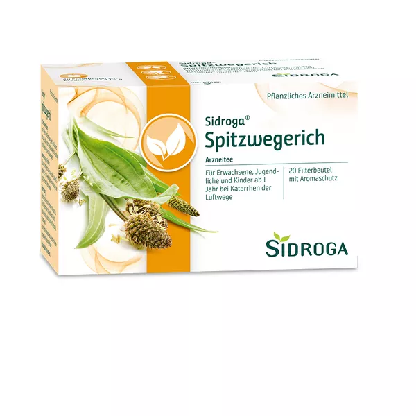 Sidroga Spitzwegerich Tee Filterbeutel 20X1,4 g