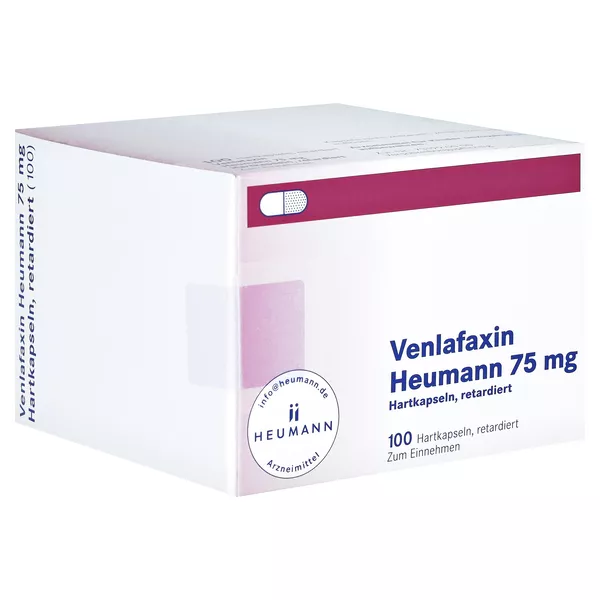 VENLAFAXIN Heumann 75 mg Hartkapseln retardiert 100 St