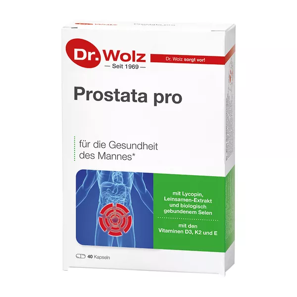 Prostata PRO Dr.wolz Kapseln 2X20 St