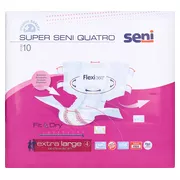 Super SENI Quatro Inkontinenzslip XL 10 St
