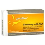 Produktabbildung: proSan Cranberry-36 PAC