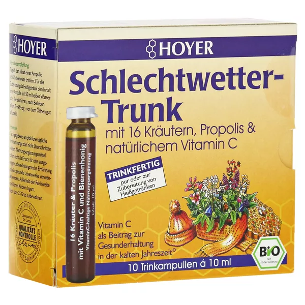 Hoyer Schlechtwetter Trunk Trinkampullen 10X10 ml