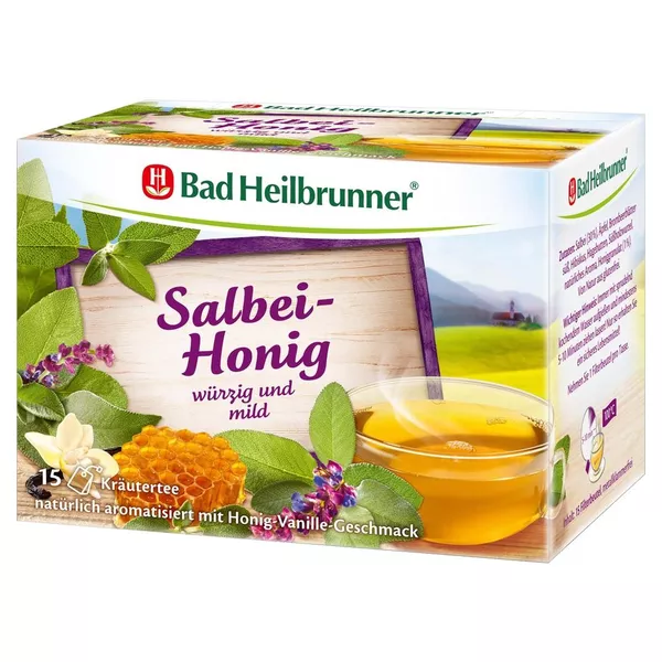 BAD Heilbrunner Salbei-honig Tee Filterb 15X1,8 g