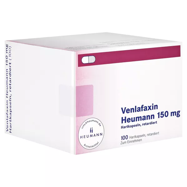 VENLAFAXIN Heumann 150 mg Hartkapseln retardiert 100 St