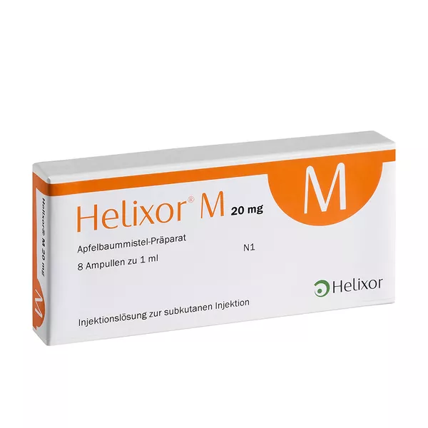 Helixor M 20 mg OP 8 St