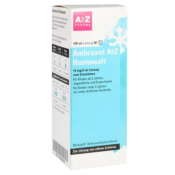 Ambroxol AbZ Hustensaft 15 mg/5 ml 100 ml