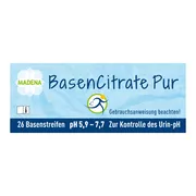 Produktabbildung: Basencitrate Pur Teststreifen ph 5,9-7,7 26 St