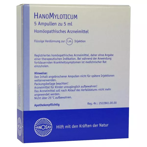 Hanomyloticum Injektionslösung 5X5 ml