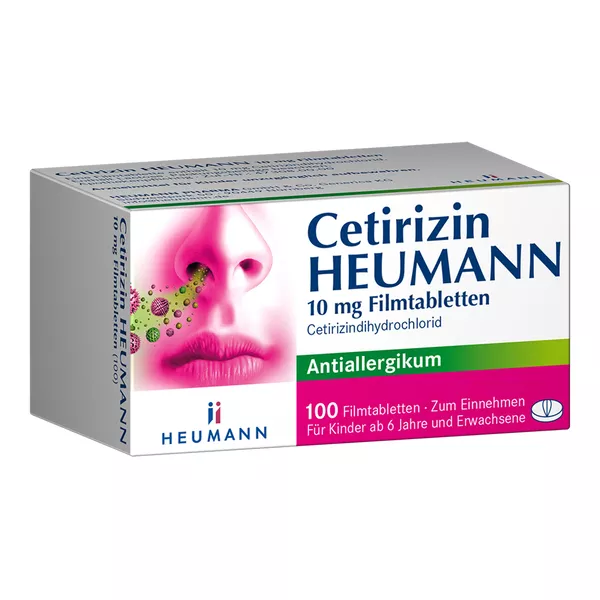 Cetirizin HEUMANN 10 mg 100 St