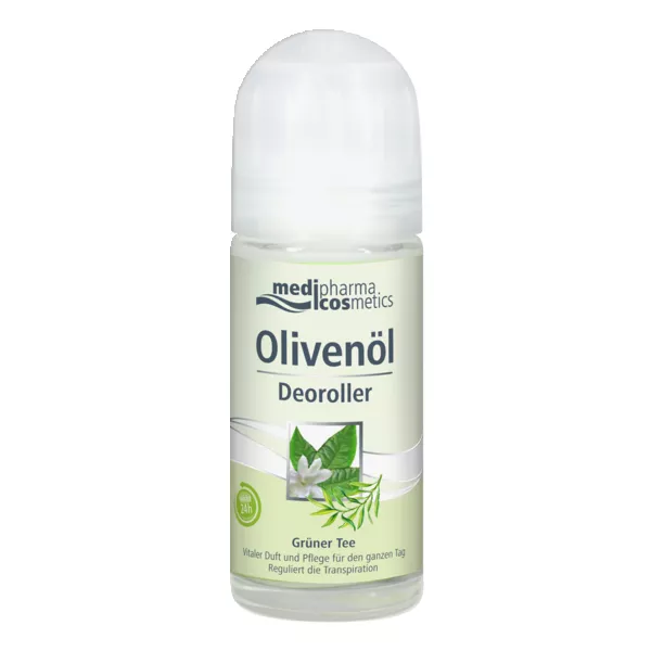 Medipharma Olivenöl Deoroller Grüner Tee 50 ml