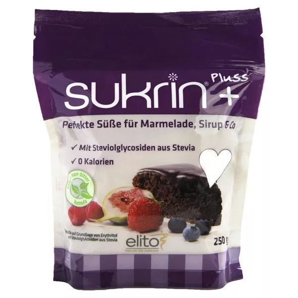 Sukrin Pluss Doppelte Süße mit Steviogly