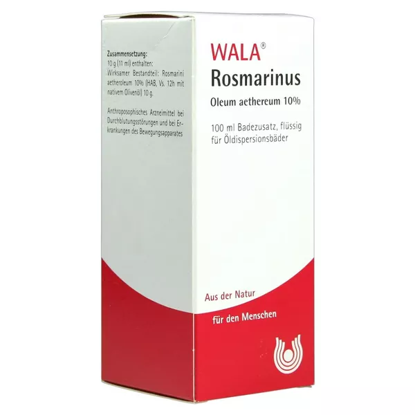 Rosmarinus Oleum Aethereum 10% 100 ml