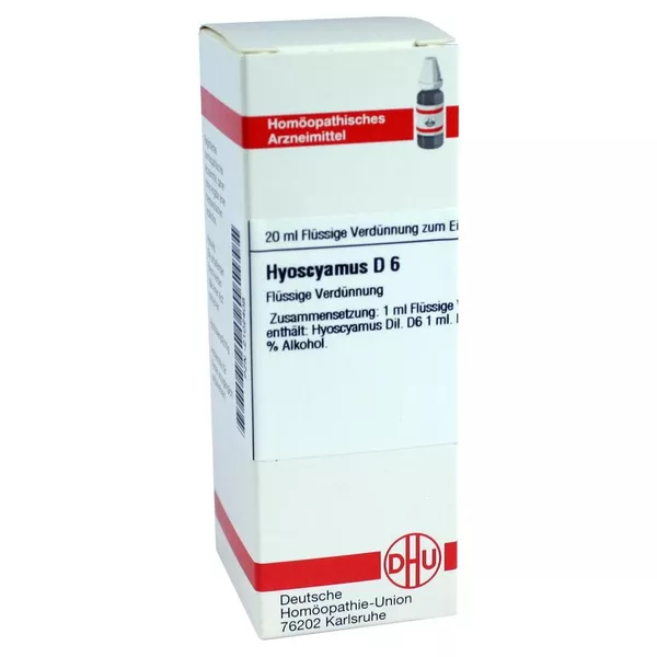 Hyoscyamus D 6 Dilution 20 ml