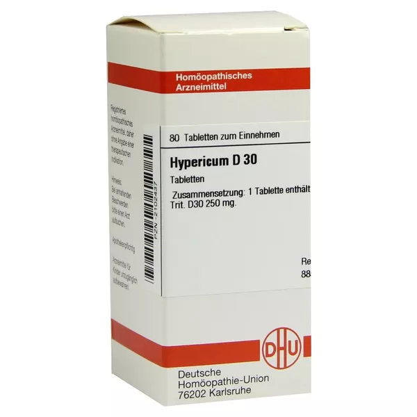 Hypericum D 30 Tabletten 80 St