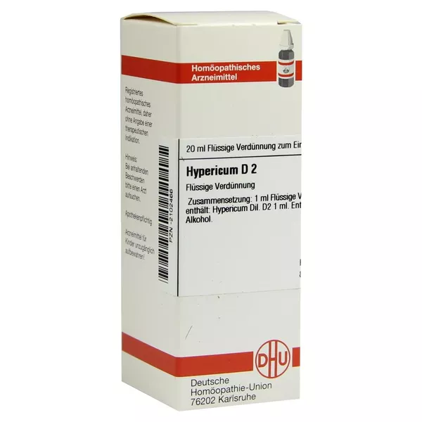 Hypericum D 2 Dilution 20 ml