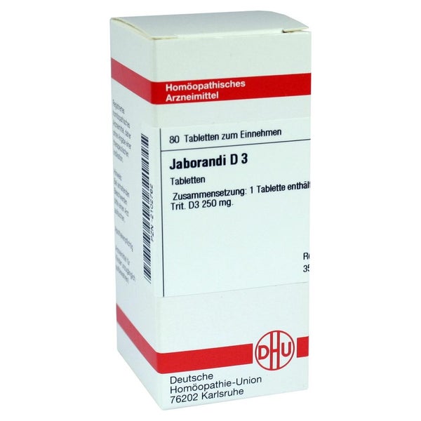 Jaborandi D 3 Tabletten 80 St