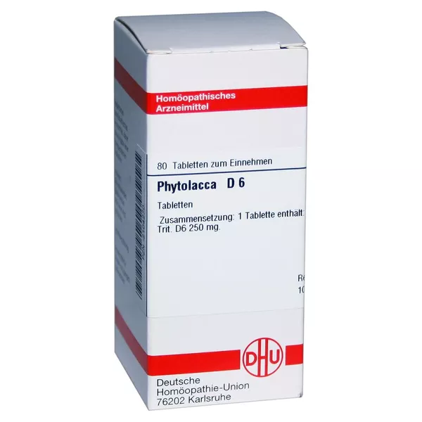 Phytolacca D 6 Tabletten 80 St