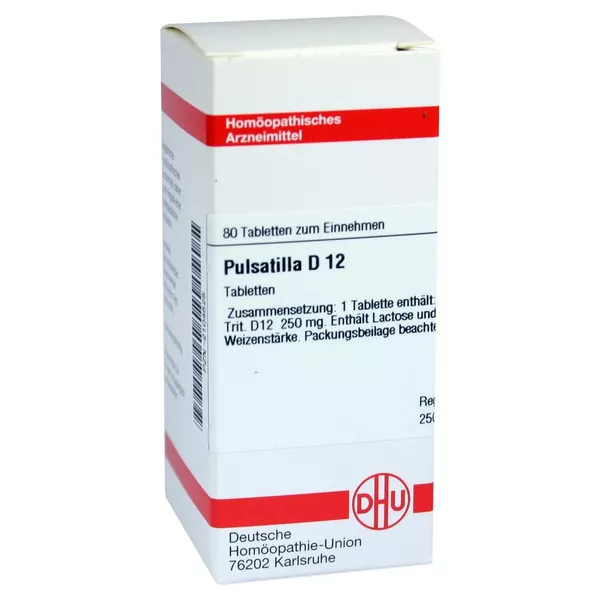 Pulsatilla D 12 Tabletten 80 St