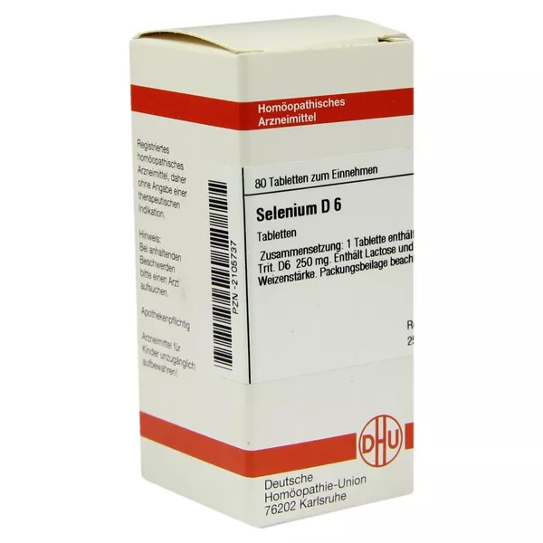 Selenium D 6 Tabletten 80 St
