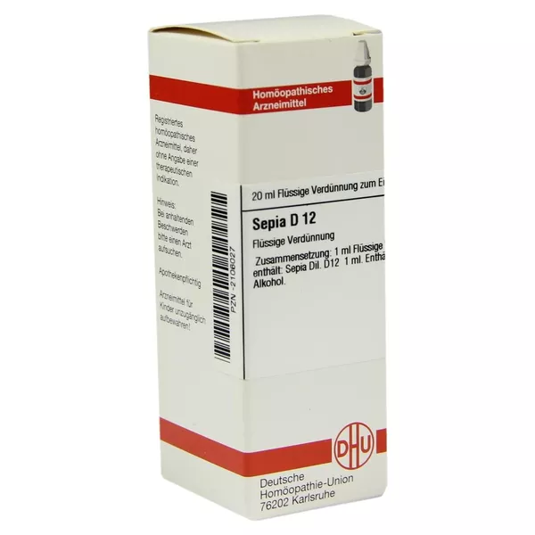 Sepia D 12 Dilution 20 ml