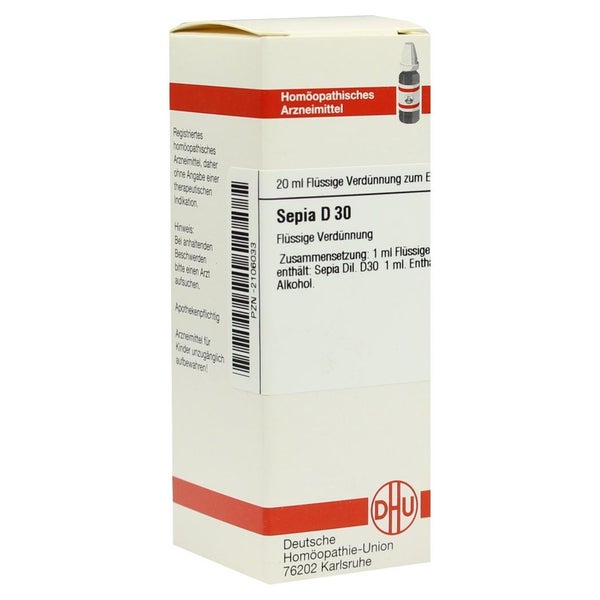 Sepia D 30 Dilution 20 ml