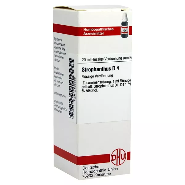 Strophanthus D 4 Dilution 20 ml
