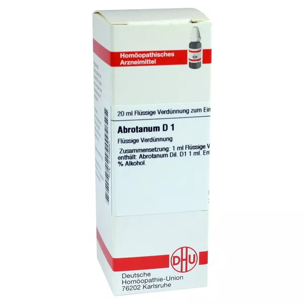 Abrotanum D 1 Dilution 20 ml