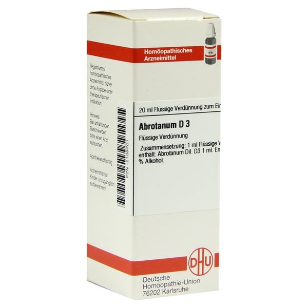 Abrotanum D 3 Dilution 20 ml