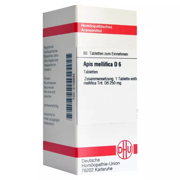 APIS Mellifica D 6 Tabletten 80 St