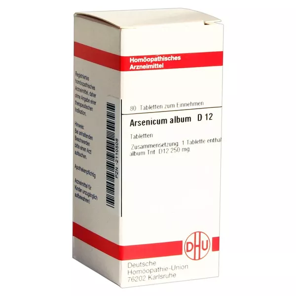 Arsenicum Album D 12 Tabletten 80 St