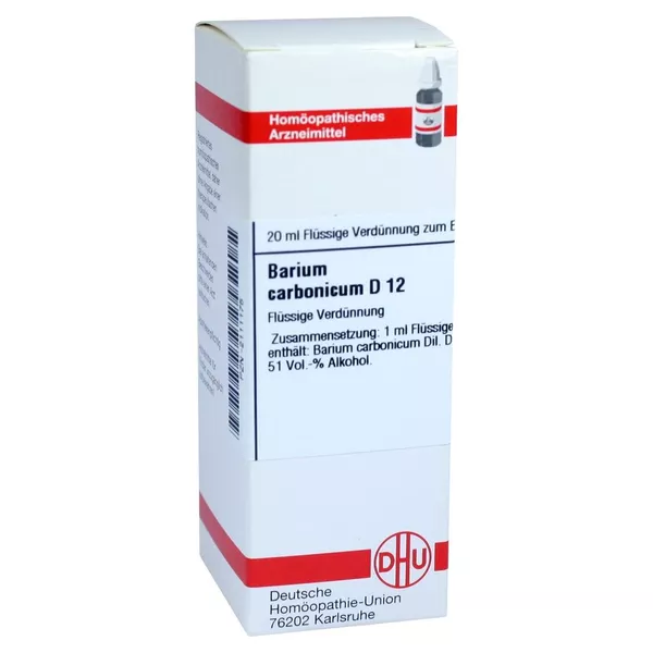 Barium Carbonicum D 12 Dilution 20 ml