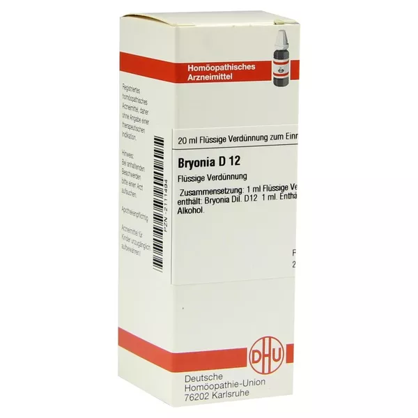 Bryonia D 12 Dilution 20 ml