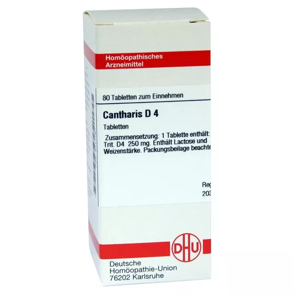 Cantharis D 4 Tabletten 80 St