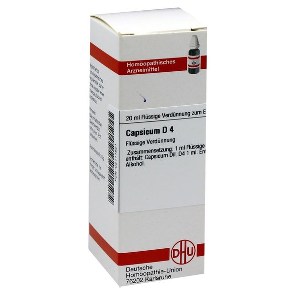 Capsicum D 4 Dilution 20 ml