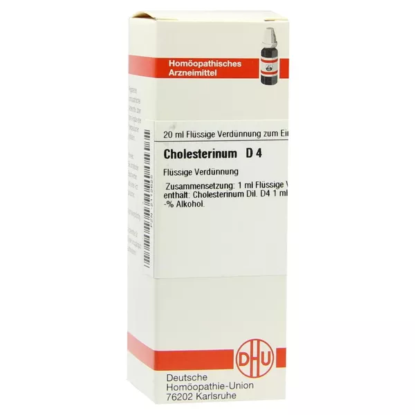 Cholesterinum D 4 Dilution 20 ml
