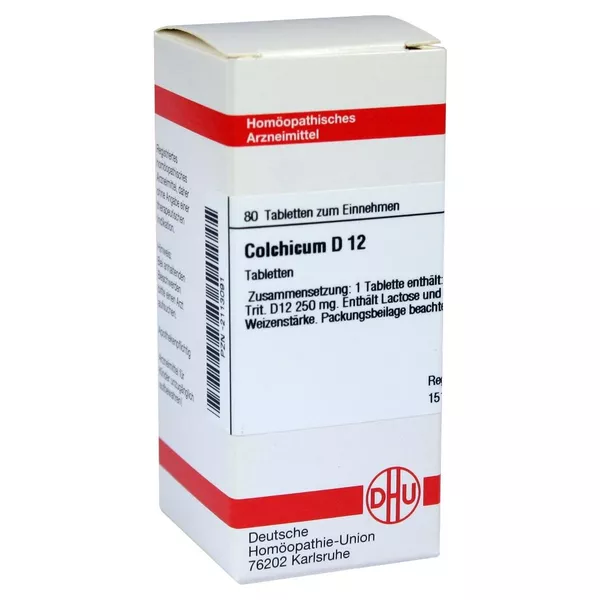 Colchicum D 12 Tabletten 80 St