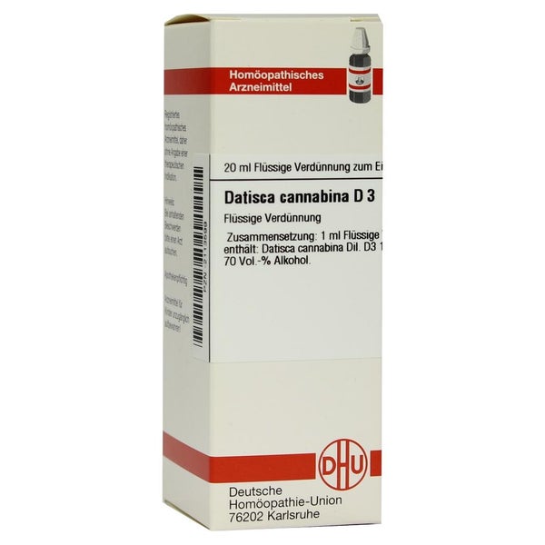 Datisca Cannabina D 3 Dilution 20 ml
