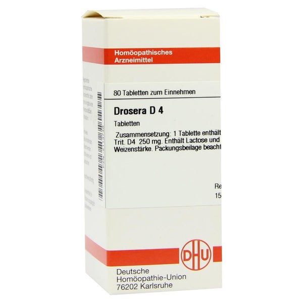 Drosera D 4 Tabletten 80 St
