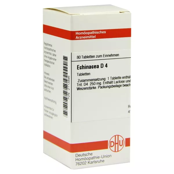 Echinacea HAB D 4 Tabletten 80 St