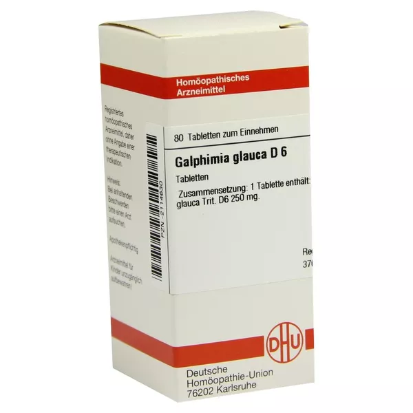 Galphimia Glauca D 6 Tabletten 80 St