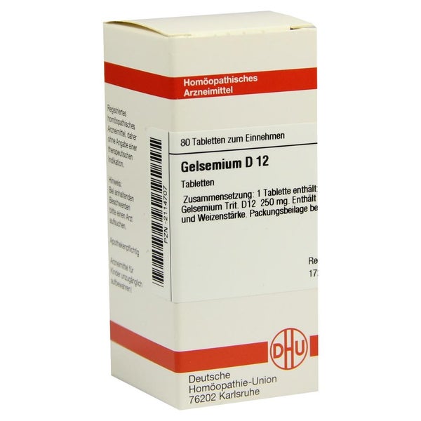 Gelsemium D 12 Tabletten 80 St