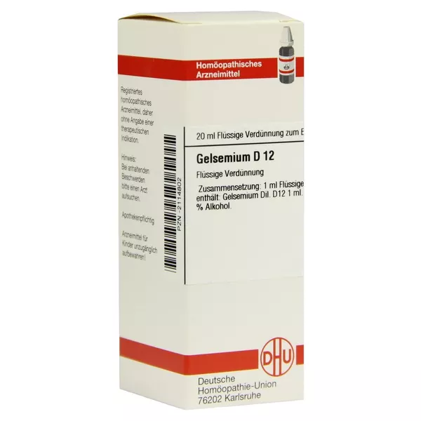Gelsemium D 12 Dilution 20 ml